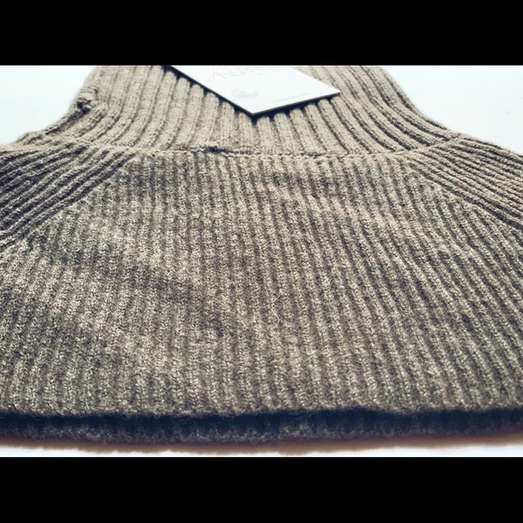 Neck warmer, knit collar for baby toddler. 100% merino wool superfine organic - Picture 7 of 10